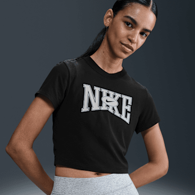 ★ Nike★ Sportswear Slim Crop T-shirt W Sale HQ1710133 HQ1 Nike Women's Sportswear Essentials Slim Cropped T-shirt